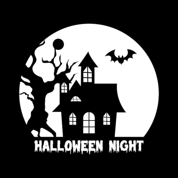 Halloween Night tshirt design