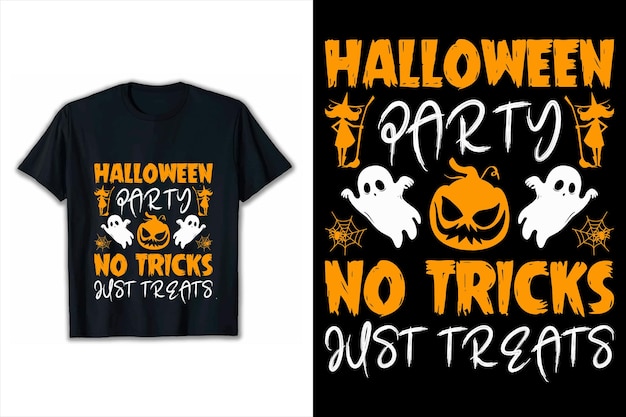 Halloween party t shirt design Boo vector elements Pumpkin vector illustration