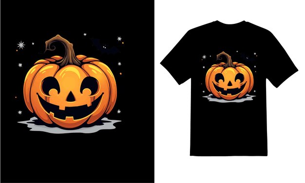 Vector halloween party tshirt designs featuring creepy cute