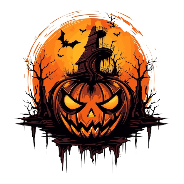 halloween pumkin vector