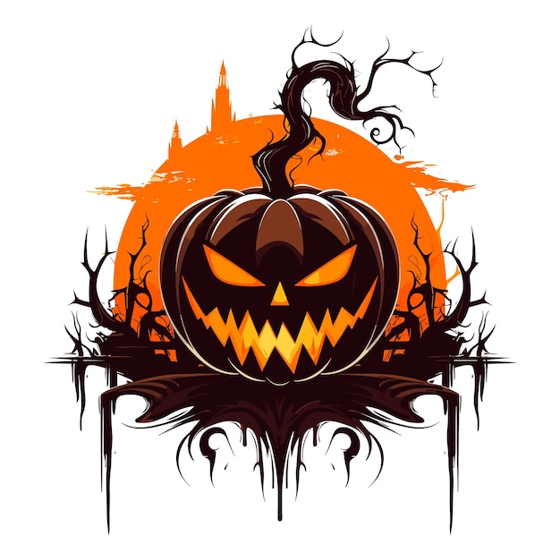 halloween pumkin vector