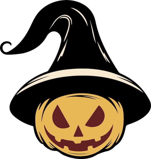 Halloween pumpkin icon vector illustration