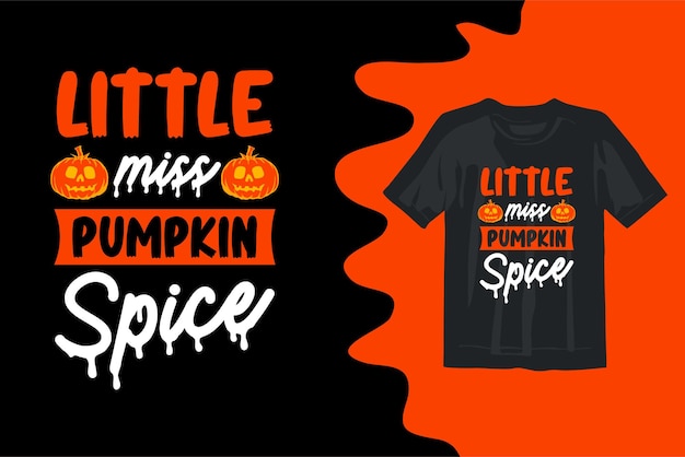 Halloween pumpkin t shirt design