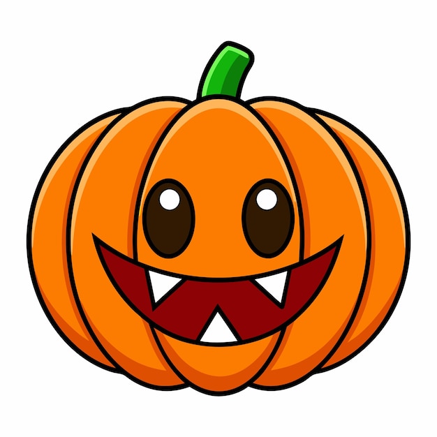 Halloween Pumpkin Vector Graphic Design