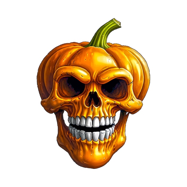 Halloween Scary Skull Pumpkin Party theme