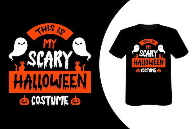 Halloween Scary tshirt design