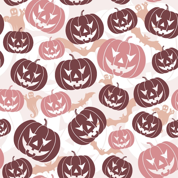 Halloween seamless background