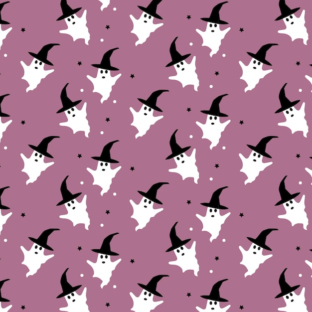 Halloween seamless pattern