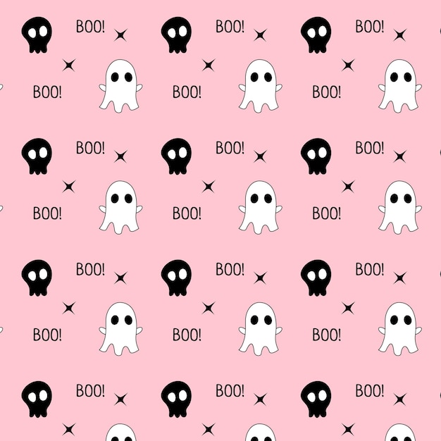 Halloween seamless pattern