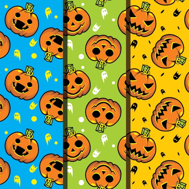 Halloween Seamless Pattern