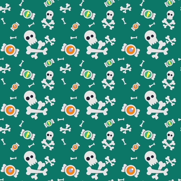 Halloween seamless pattern