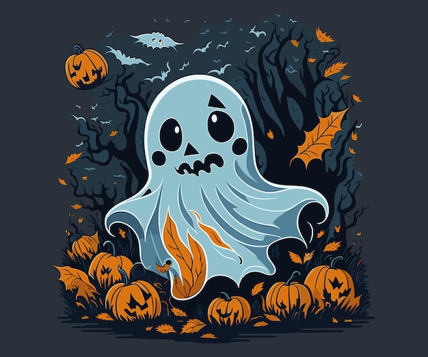 Halloween spooky ghost autumn