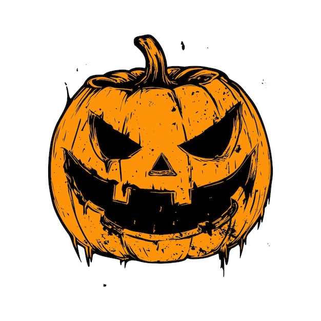 Vector halloween sticker vector art