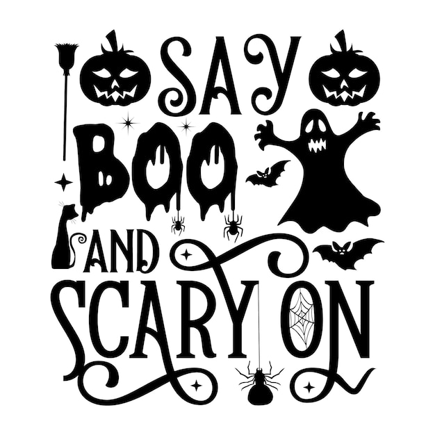 Halloween SVG cut files design. Halloween Sublimation SVG Cut file Design.