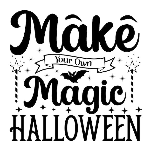 Halloween t-shirt design. Halloween SVG cut files design. Halloween Sublimation SVG Cut file Design.