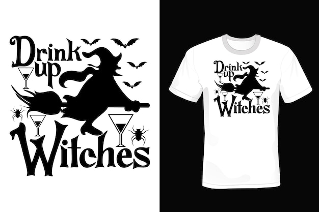 Halloween T shirt design typography vintage