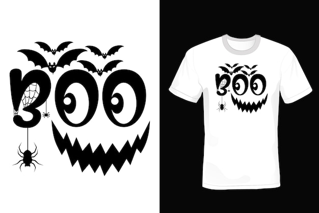 Halloween T shirt design typography vintage