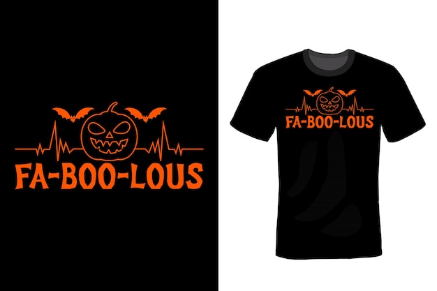 Halloween T shirt design typography vintage