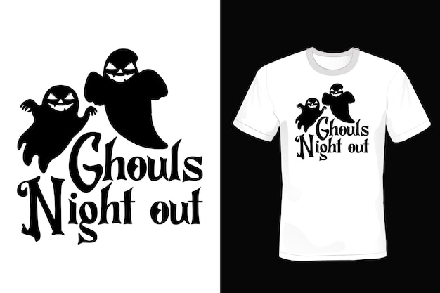 Halloween T shirt design typography vintage