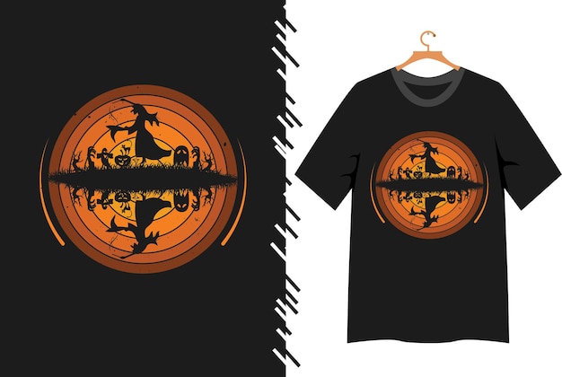 halloween t shirt design vector