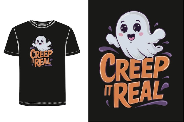 Vector halloween t shirt design