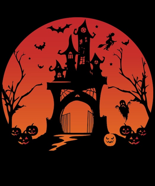 Halloween t shirt design