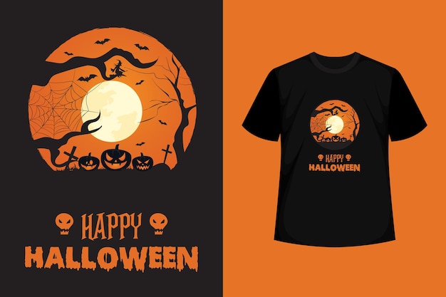 Halloween T Shirt Design