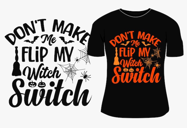 Halloween t-shirt design.