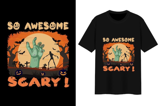 Halloween T-Shirt Design.