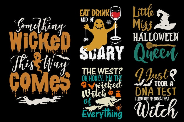 Halloween Time T shirt design. Halloween Season Design Vector Graphics.