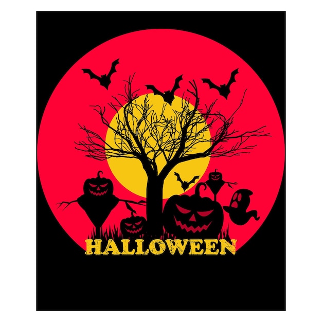 Halloween tshart design