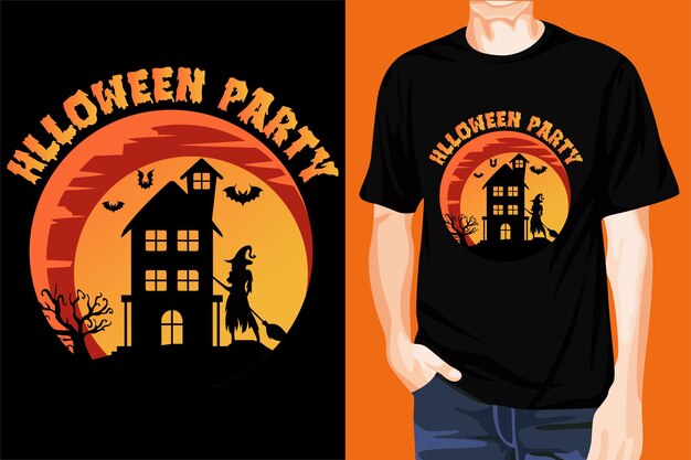 Vector halloween tshirt design halloween boo design halloween background ghost tshirt