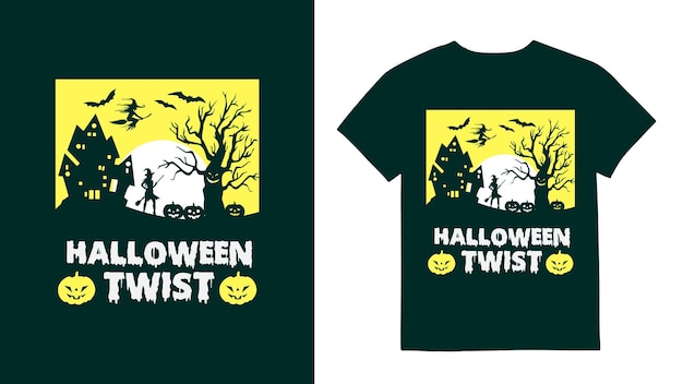 Halloween TShirt Design Vector