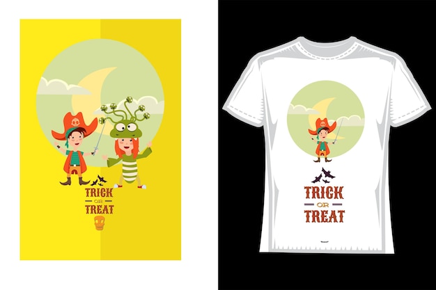 Vector halloween tshirt design and vector