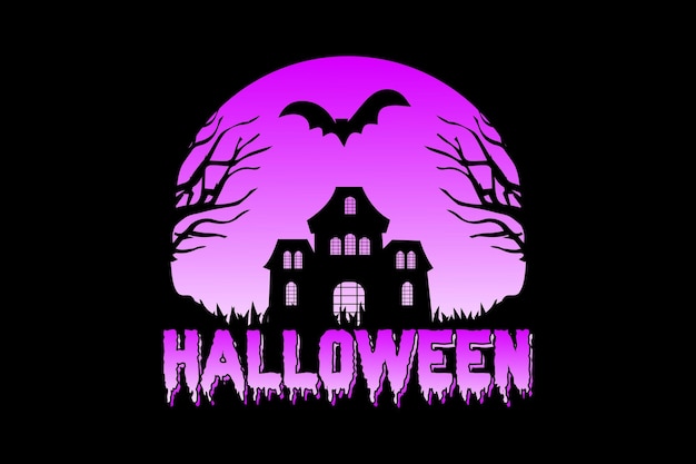 Halloween tshirt design