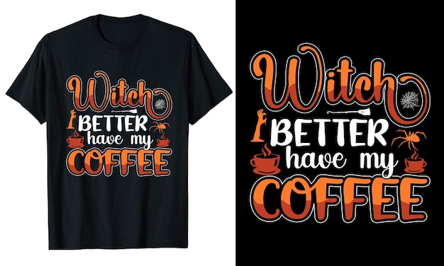 Halloween typography Tshirt Design