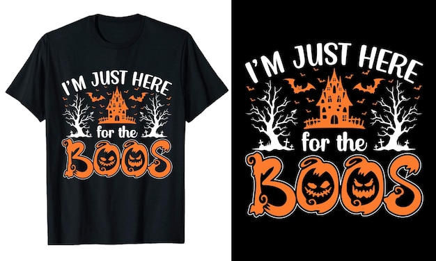 Halloween typography Tshirt Design