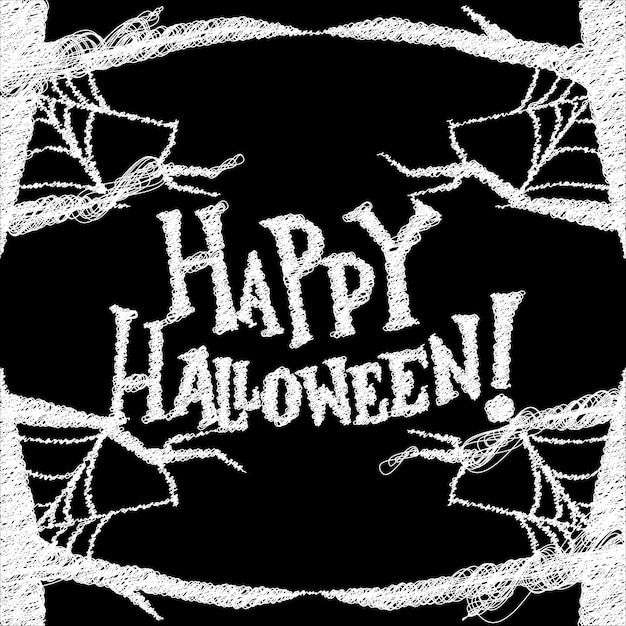 Halloween vector sketch illustration scribble art