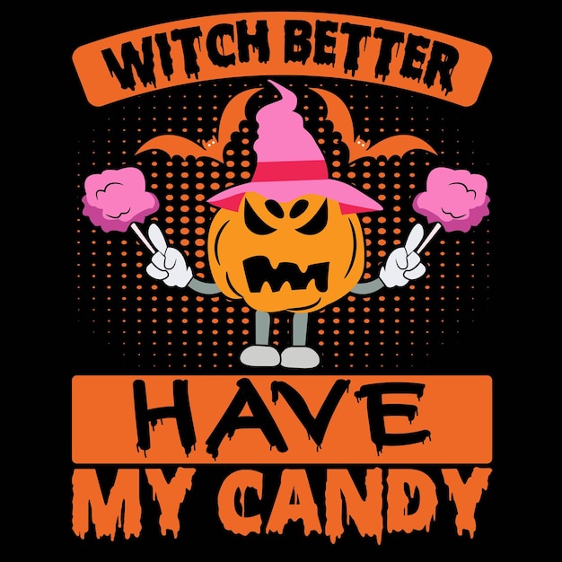 Halloween vector t shirt design