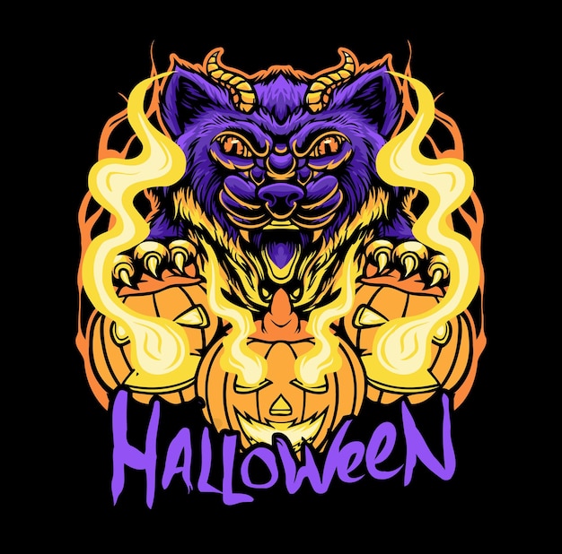 Halloween Vector tshirt template Halloween tshirt template