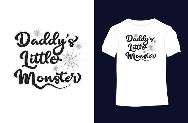 Halloween Vector Typography Tshirt Design