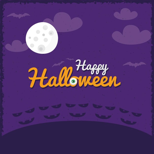 Vector halloween vectors illustrations emojis and patterns