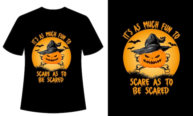 Halloween Vintage and Retro T-Shirt Design