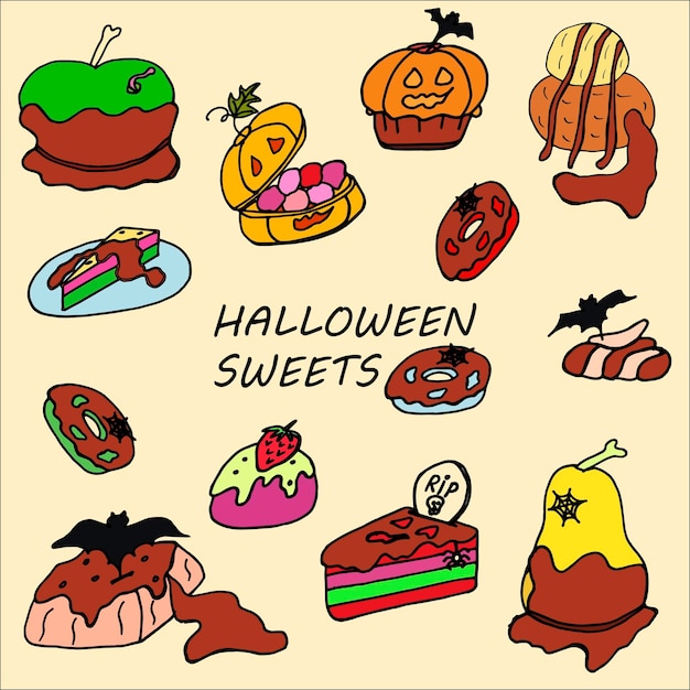 Halloweensweets1set