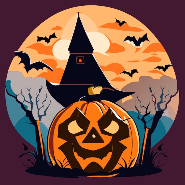 hallowen vector illustration