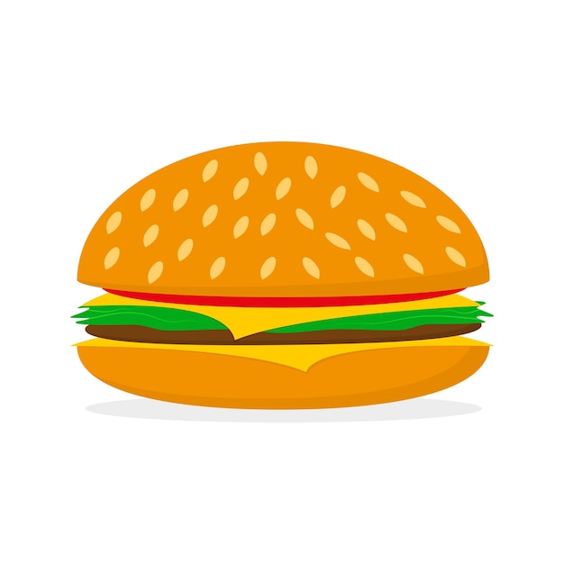 Hamburger icon Vector illustration