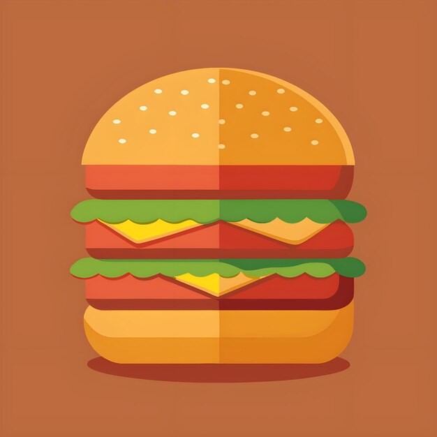 Vector hamburgers vector graphics illustration