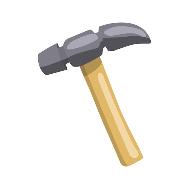 Hammer icon Packed with vector illustrations and flat designs