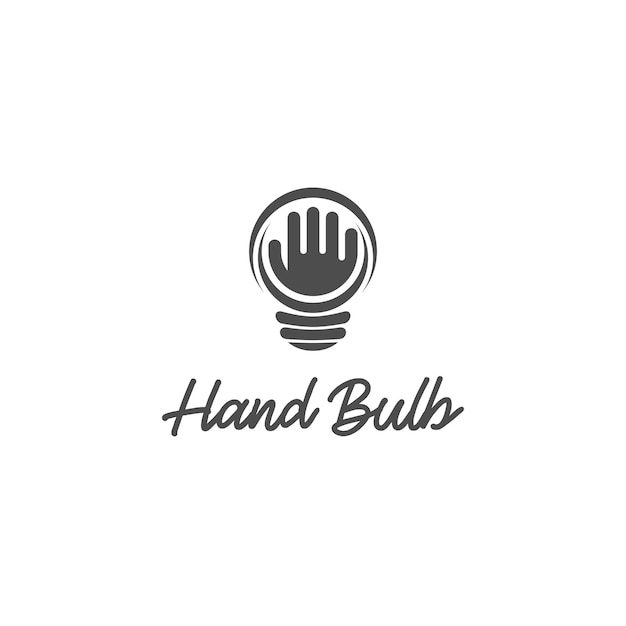 Hand Bulb Logo