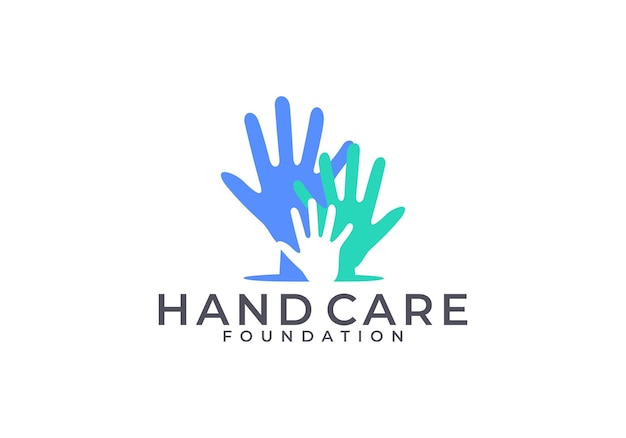 HAND CARE FOUNDATION LOGO DESIGN